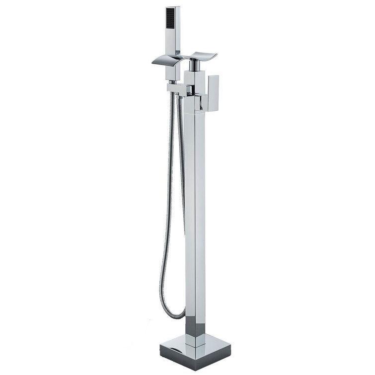 Belfry Bathroom Walther Freestanding Waterfall Bath Tap Wayfair.co.uk